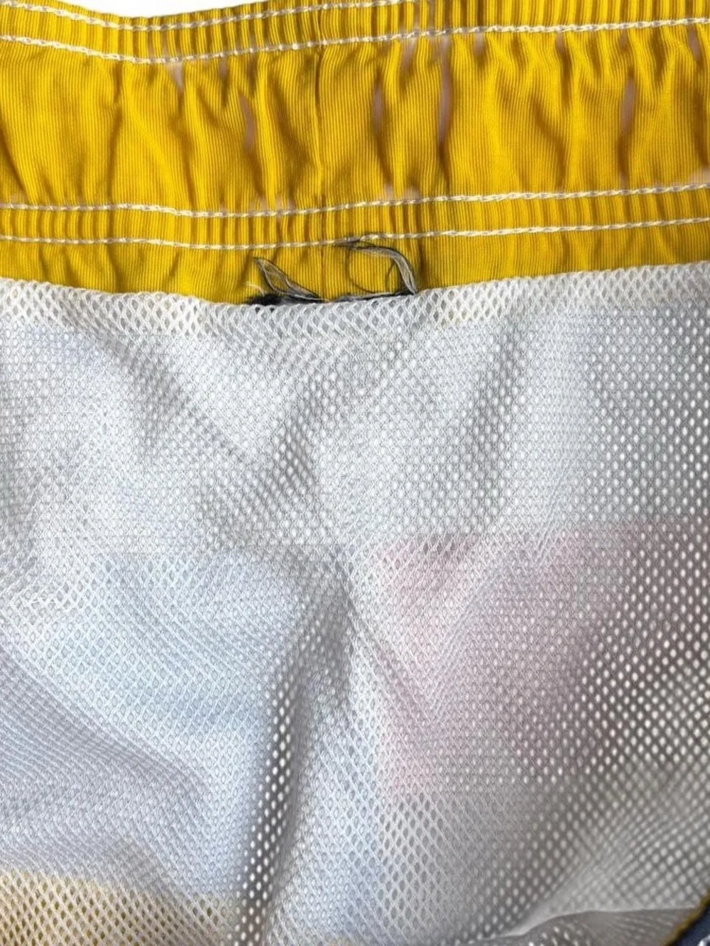 Y2K Tommy Hilfiger Colorblock Swim Trunks - Navy, Red, Blue, Yellow